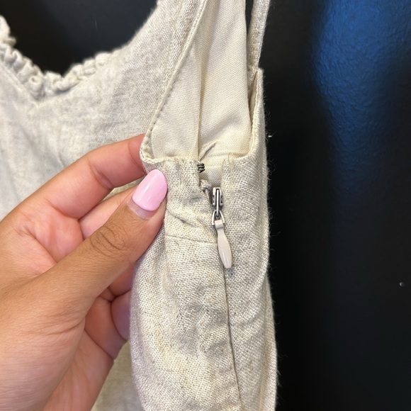 Abercrombie & Fitch Linen Blend Romper - Picture 7 of 10